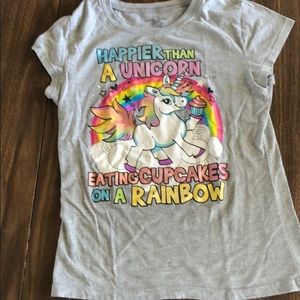 a unicorn tee shirt